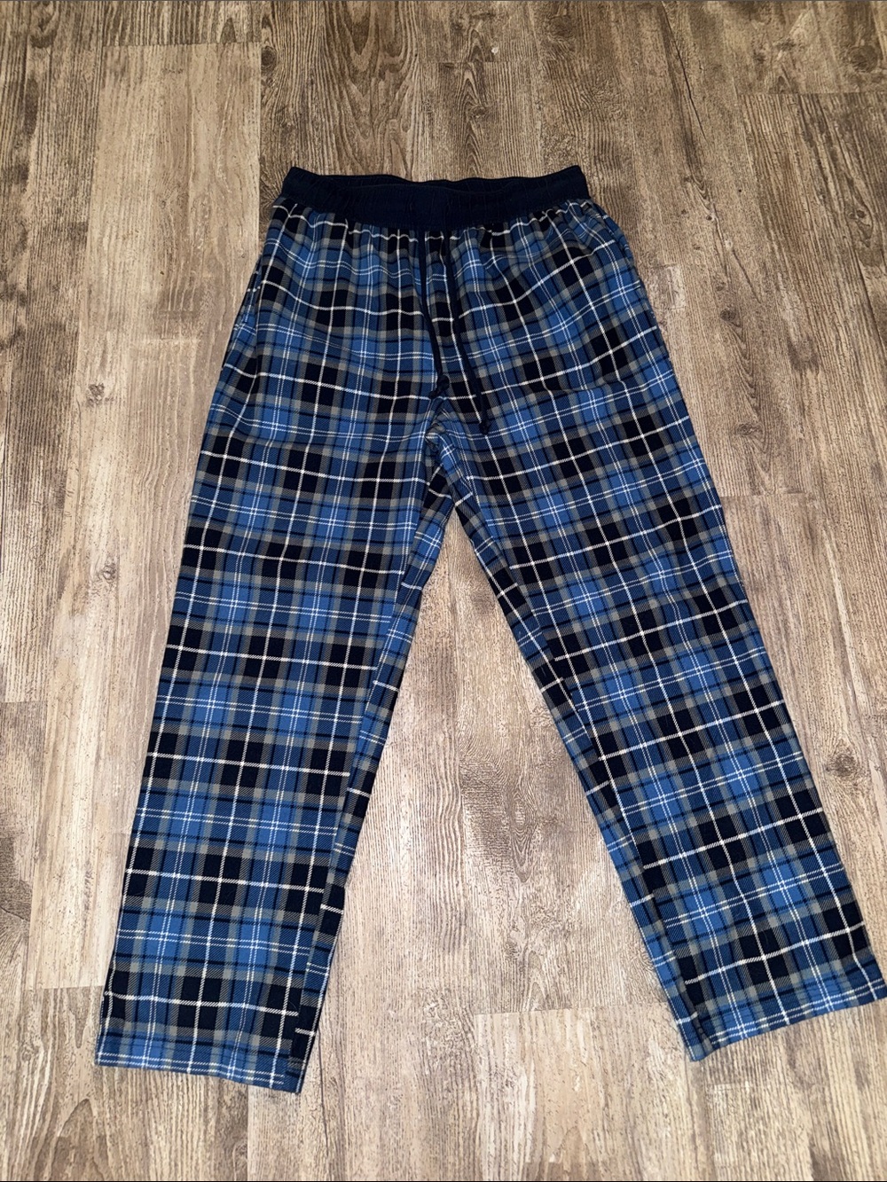 Nautica Blue & Black Pajama Pants